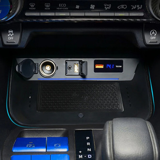 Wireless Charger For Toyota RAV4 2019 2020 Car Wireless Fast Charging Phone Plate Charger Pad For Toyota RAV4 2020 ACCESSORIES