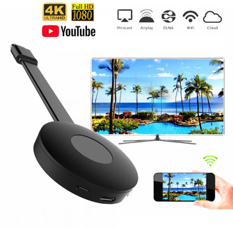 Wireless Display Dongle WIFI Portable Display Receiver 1080P HDMI Miracast Dongle for iOS iPhone iPad/Mac/Android Smartphones