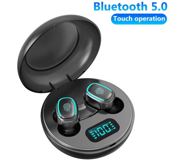 Wireless Earphones A10 TWS Bluetooth 5.0 Wireless HiFi In-Ear Earphones with Digital Charging Box беспроводные наушники 2020