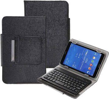 Wireless Keyboard Case Voor 7 8 Inch Tablet Universele Afneembare Bluetooth Toetsenbord Voor Ipad Mini 5 4 3 2 1 7.9 "Stand Cover zwart