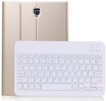 Wireless Keyboard Case Voor Samsung Galaxy Tab Een 10.5 T590 T595 T597 SM-T590 SM-T595 Smart Cover Flip Stand Beschermende case goud