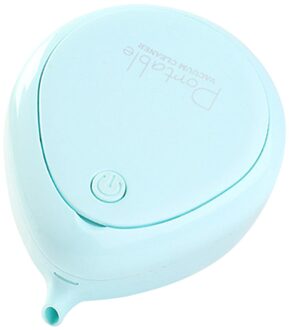 Wireless Mini Vacuum Cleaner Small Handheld Interior Desktop Dust Cleaning Tool Portable Vacuum Cleaner Blauw