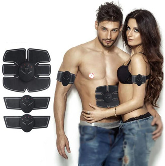 Wireless Muscle Stimulator EMS ABS Stimulation Massager pad Body Slimming Trainer Machine Abd Exerciser without Button device