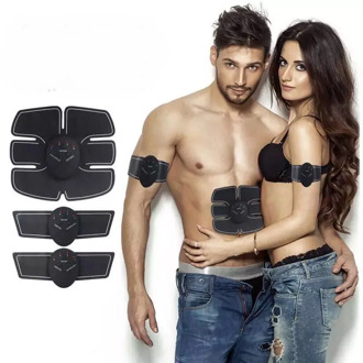 Wireless Muscle Stimulator EMS Electric Pulse Treatment Slimming Beauty Abdominal Muscle Exerciser Training Device Body Massager