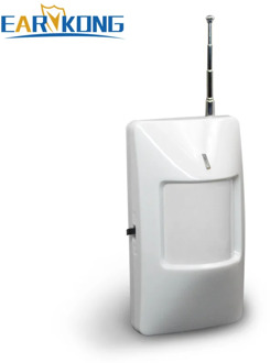 Wireless Passive Infrared Detector PIR Motion Sensor For 433MHz Wifi / GSM / PSTN Home Security Alarm System Free Shipping