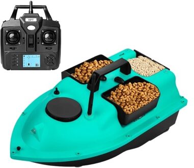 Wireless Remo Control GPS Fishing Bait Boat 5200mAh Battery 3 Bait Containers with Storage Bag & USB Cable