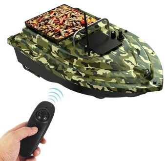 Wireless Remote Control Fishing Bait Boat Fishing Feeder Fish Finder Device 400-500M Remote Range 4.4lb Load 5200mAh Lithium Battery
