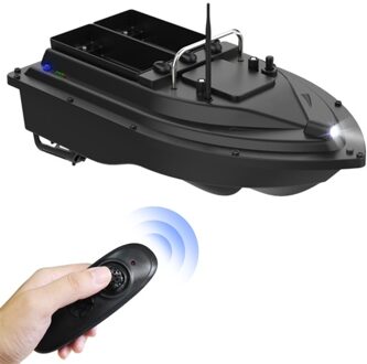 Wireless Remote Control Fishing Bait Boat with Double Bait Containers Fish Feeder Device with 400-500m Remote Range