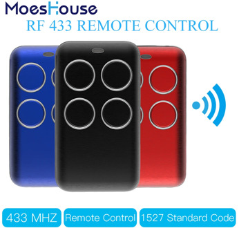 Wireless RF Receiver Learning Code Decoder 433MHz Remote Control Key 4 Channel Controller DIY Key for Switch Encoding 1527