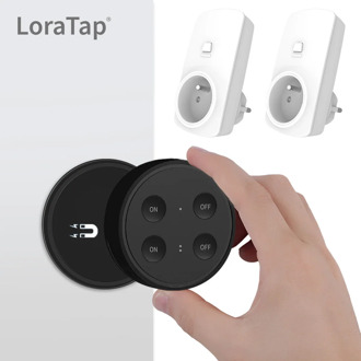 Wireless Socket Kit 16A Dual French Plug Mini Wireless Switch Remote Control Lights and Household Appliance