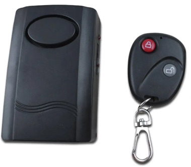 Wireless Vibration Alarm Home Security Motorcycle Car Door Window Anti-Theft Burglar Detector Sensor 120dB Remote Control