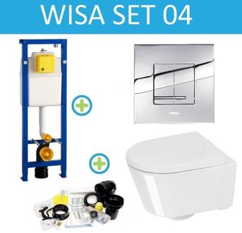 Wisa XS set04 Delos Chroom (meerprijs €25,00)