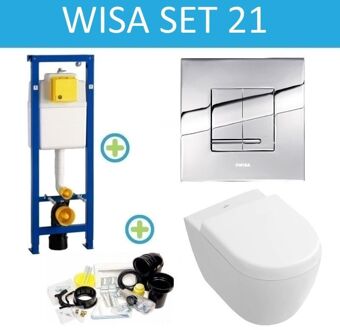 Wisa XS Subway 2.0 Compact Delos set21 Chroom (meerprijs €25,00)