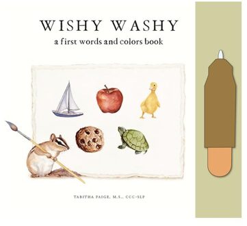 Wishy Washy (Water Reveal Edition) : A Reusable Water Reveal Activity Book Teaching - Tabitha Paige