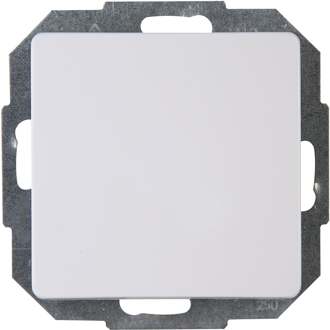 Wisselschakelaar - Paris HK05 - Inbouw - 1-voudig Enkel Schakelaar - Arctic Glans Wit