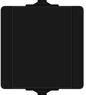 Wisselschakelaar Proaqa Ip44 Zwart