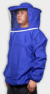 Wit Anti Bee Pak Anti Bee Pak Anti Bee Pak Anti Bee Jas Zonder Broek Anti Bee Jas Camouflage Anti bee Jas 100% Blauw