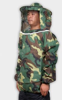 Wit Anti Bee Pak Anti Bee Pak Anti Bee Pak Anti Bee Jas Zonder Broek Anti Bee Jas Camouflage Anti bee Jas 100% camouflage groen