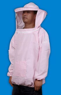 Wit Anti Bee Pak Anti Bee Pak Anti Bee Pak Anti Bee Jas Zonder Broek Anti Bee Jas Camouflage Anti bee Jas 100% Roze