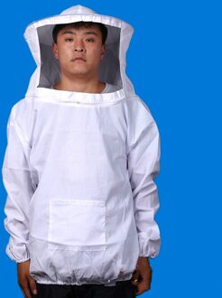 Wit Anti Bee Pak Anti Bee Pak Anti Bee Pak Anti Bee Jas Zonder Broek Anti Bee Jas Camouflage Anti bee Jas 100%