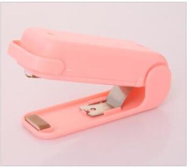 Wit Draagbare Mini Afdichting Huishoudelijke Machine Warmte Sealer Capper Voedsel Saver Voor Plastic Zakken Pakket Mini Gadgets