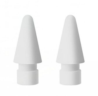 Wit Glad Deel Punt Spare Nib Tip Vervanging Voor Apple Potlood 1 2 Ipad Pro Stylus Hoofd Touchscreen Pen Tablet accessoires