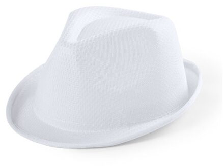 Wit gleufhoedje voor kinderen