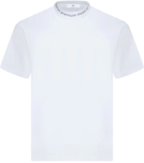 Wit Grafisch Print T-shirt Pmds , White , Heren - Xl,L,M,S