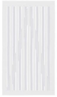 Wit Houten Tuindeur Nagano 100 x 180 CM Black