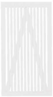 Wit Houten Tuindeur Sendai 100 x 180 CM Black