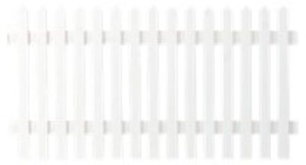 Wit Houten Tuinhek Skagen Lux 150 x 80 CM Black