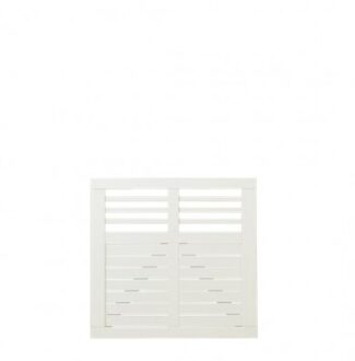 Wit Houten Tuinpoort Decora 100 x 95 CM Black