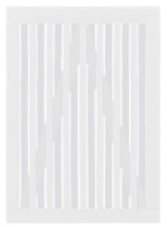 Wit Houten Tuinpoort Nagano 100 x 140 CM Black