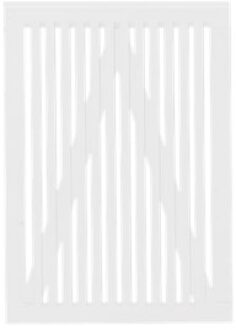 Wit Houten Tuinpoort Sendai 100 x 140 CM Black