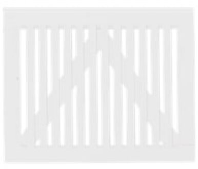 Wit Houten Tuinpoort Sendai 100 x 80 CM Black