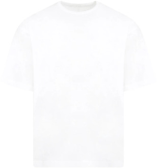 Wit Katoenen Crew Neck T-shirt The Row , White , Heren - M,S