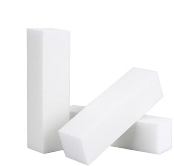 Wit Nail Manicure Buffer Buffing Schuurblok Bestand Salon Art Acryl Nail Art Nail Care Levert