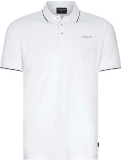 Wit poloshirt korte mouw Cavallaro , White , Heren - S