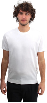 Wit Raglanmouw Geribbeld Shirt Kangra , White , Heren - 2Xl,Xl,L,M,S,3Xl