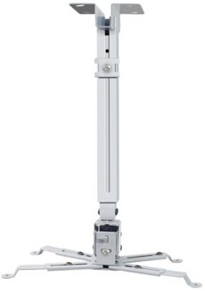 Wit Universele Projector Stand Telescopische Verstelbare Plafond Wall Mount
