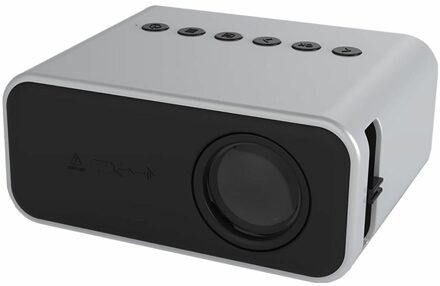 Wit YT500 Mini Projector Led Home Theater Video Beamer Ondersteunt 1080P Usb Audio Draagbare Home Media Speler Kids UK