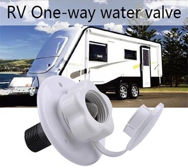 Wit Zwaartekracht Verse Water Vullen Hatch Inlaat Rv Trailer