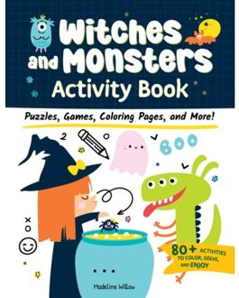 Witches And Monsters Activity Book - Willow, Madeline
