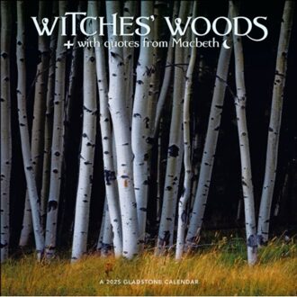 Witches' Woods Square Wall Calendar 2025 - Media, Gladstone