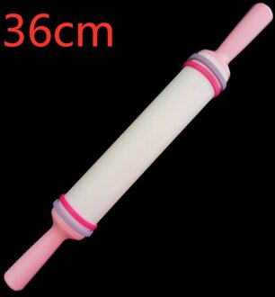 Witte 36Cm Non-stick Glide Fondant Rolling Pin Fondant Taart Deeg Roller Decorating Cake Roller Ambachten Bakken koken Tool