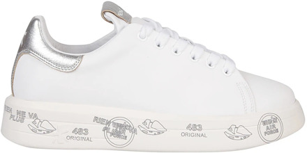 Witte Belle Sneakers Premiata , White , Dames - 39 Eu,37 Eu,36 EU