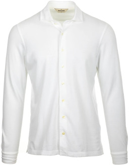 Witte Casual Overhemden Gran Sasso , White , Heren - 2Xl,Xl,M,3Xl