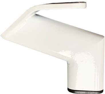 Witte design meubelpoot 10 cm