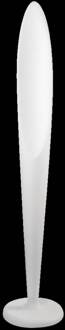 Witte design-vloerlamp PEGGY voor buiten, E27