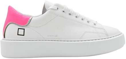 Witte Fuxia Sneakers voor Vrouwen D.a.t.e. , Multicolor , Dames - 37 Eu,40 Eu,38 EU